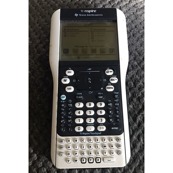 Texas Instruments TI-Nspire Graphing Calculator Tested Working - Picture 1 of 3